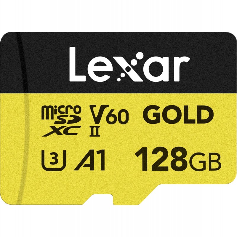 Lexar MicroSDXC Gold Series 128GB V60 - Foto-Groep.nl