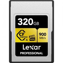 Lexar CFexpress Pro Type A Gold Series 320GB - 900MB/s op Foto-Groep.nl