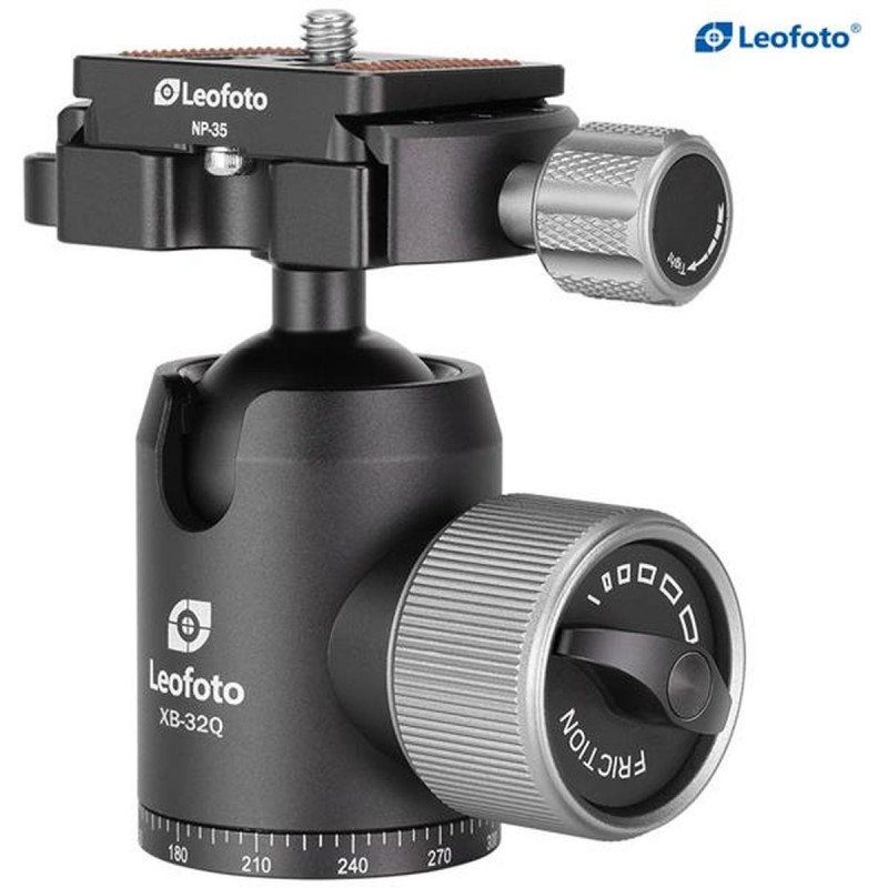 Leofoto Ball Head XB-32Q + NP-35 - Foto-Groep.nl
