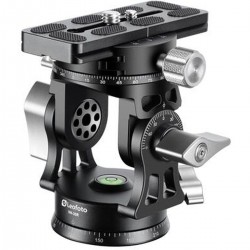 Leofoto VH-30R Two-Way Head: Handle & Dual Panorama - Foto-Groep.nl