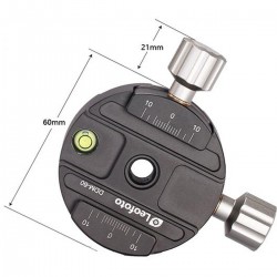 Leofoto 60mm Dual Dical Clamp - Foto-Groep.nl