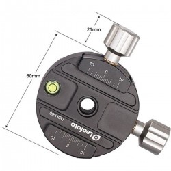 Leofoto 60mm Dual Dical Clamp - Foto-Groep.nl