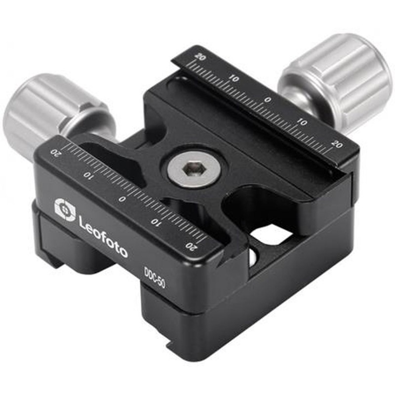 Leofoto Q-R Clamp DDC50 + BPL-50 voor stabiele foto's - Foto-Groep.nl