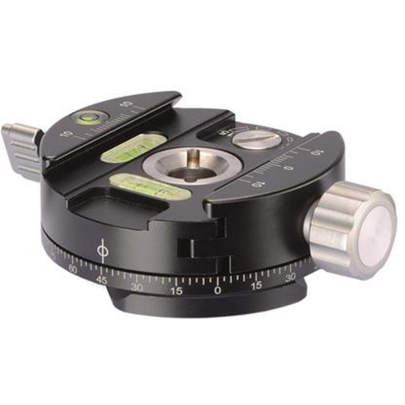 Leofoto PAN-02 Panning Clamp + QP70 Plate + Bag - Foto-Groep.nl