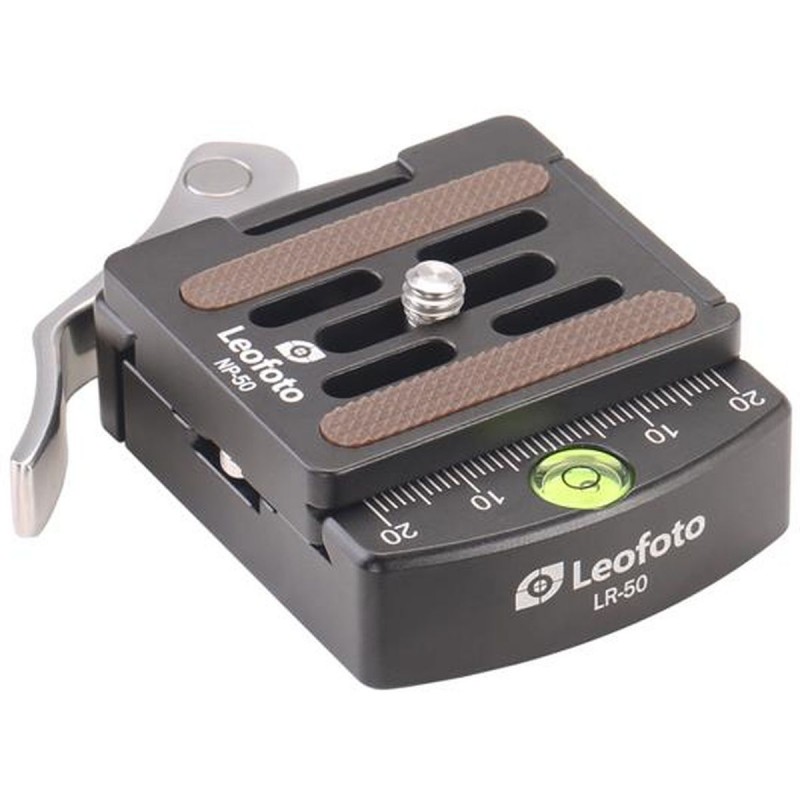 Leofoto LR-50 Lever Quick Release Clamp + NP-50 - Foto-Groep.nl