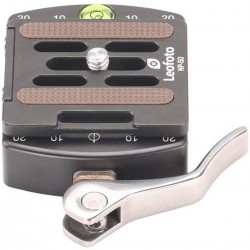 Leofoto LR-50 Lever Quick Release Clamp + NP-50 - Foto-Groep.nl