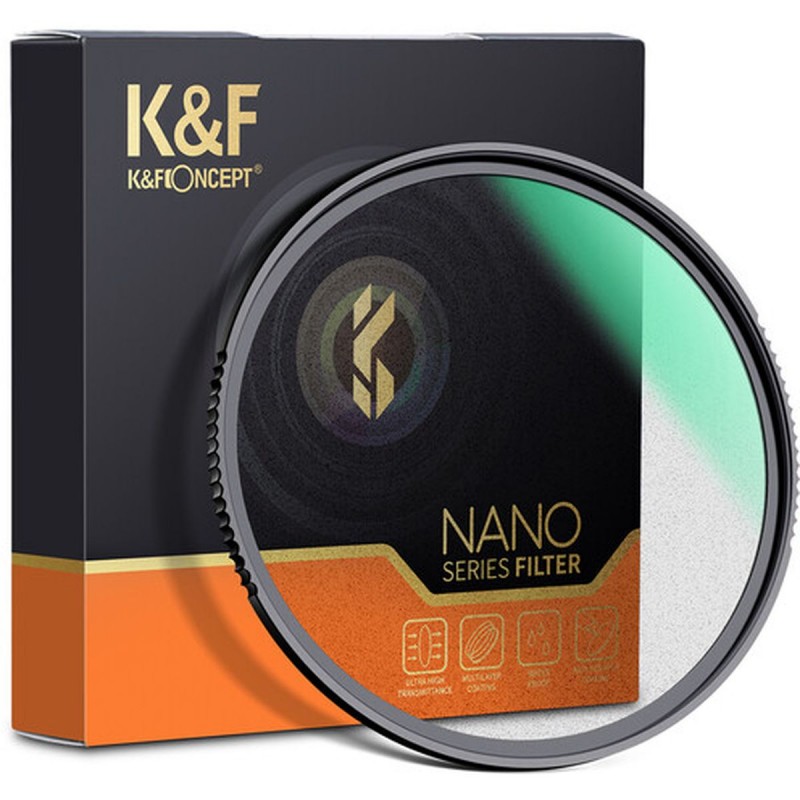 K&F Concept 1/4 Black Mist Filter Nano X 49mm - Foto-Groep.nl