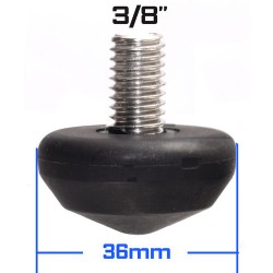 Leofoto Rubber Foot Size 28 - Set of 3 for Stable Photography