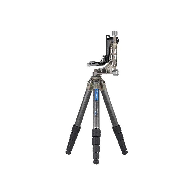 Leofoto LS-365C Ranger Tripod - PG-1 Schommelkop In Camo