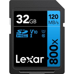 SDHC 800x PRO Blue Series 32GB UHS-1 V10 - 150MB/s Read