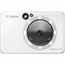 Canon Instant Camera Printer Zoemini S2 Pearl White