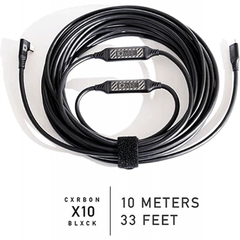 Koop nu IQwire 33' (10m) USB C To C Right Angle op foto-groep.nl