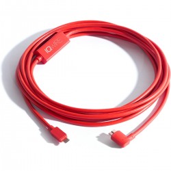 Krijg de beste connectiviteit met IQwire 16' USB C To Micro-B Right Angle