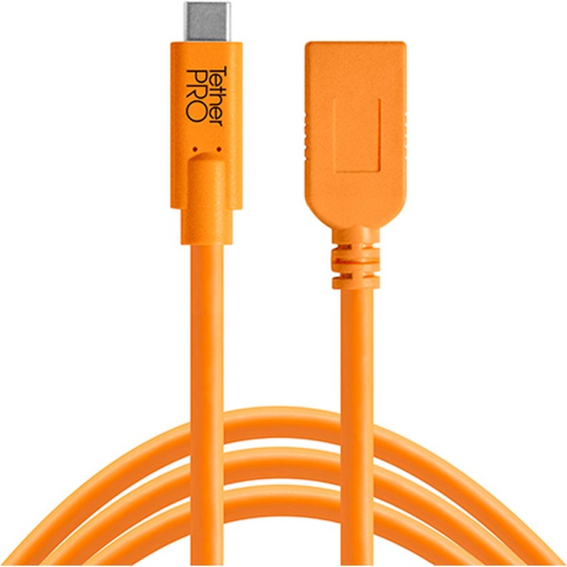 TetherTools TetherPro USB-C To USB Female Adap Extender 4.6m - Foto-Groep.nl