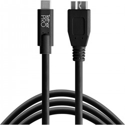 TetherTools TetherPro USB-C To 3.0 Micro-B 15' Black - Foto-Groep.nl