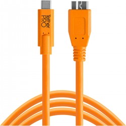 TetherTools TetherPro USB-C To 3.0 Micro-B 4.6m H-VIS - Foto-Groep.nl
