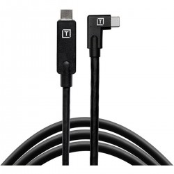 TetherTools TetherPro USB-C To USB-C Right Angle - Black | Foto-Groep.nl