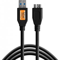 TetherTools TetherPro USB 3.0 To Micro-B 10' (3m) Black - Foto-Groep.nl