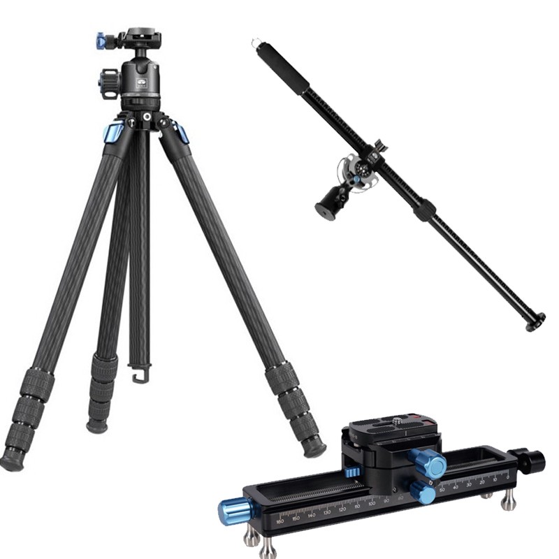 Sirui Macro Statief + Arm + Silder Sirui Macro Statief + Arm + Silder