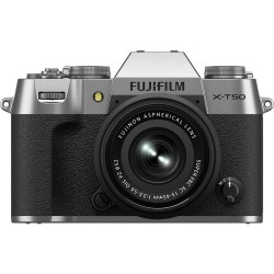 Fujifilm X-T50 + XC15-45 Zilver - De ideale camera set