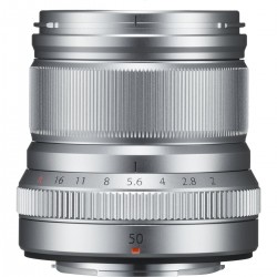 "Fujifilm XF 50mm f/2.0 WR Zilver - Bestel nu bij Foto-Groep"
