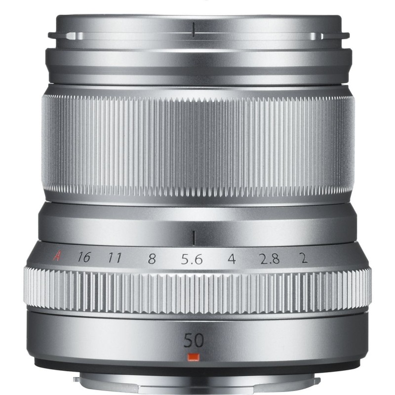 "Fujifilm XF 50mm f/2.0 WR Zilver - Bestel nu bij Foto-Groep" "Fujifilm XF 50mm f/2.0 WR Zilver - Bestel nu bij Foto-Groep"