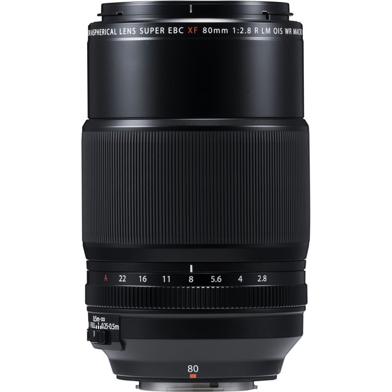 Fujifilm XF 80mm f/2.8 R LM OIS WR Macro - Koop bij Foto-Groep Fujifilm XF 80mm f/2.8 R LM OIS WR Macro - Koop bij Foto-Groep