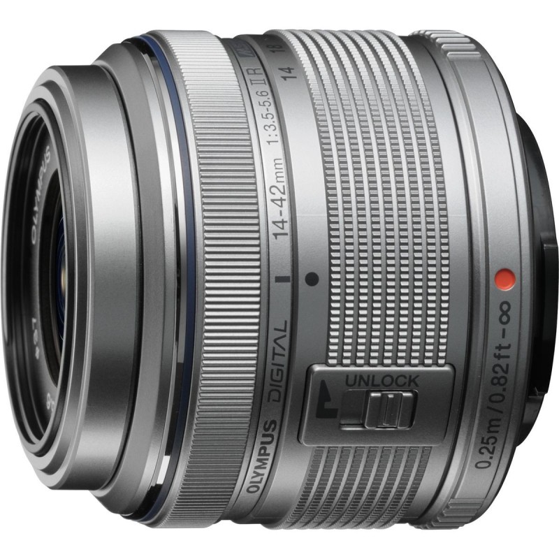 OM SYSTEM 14-42mm f3.5-5.6 R II zilver | Foto-Groep - Beste prijs &amp; snelle levering