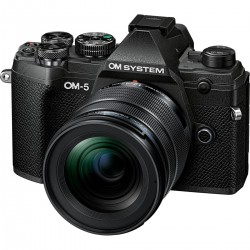 OM SYSTEM OM-5 M.Zuiko Digital ED 12-45mm f/4 PRO Zwart | Foto-Groep