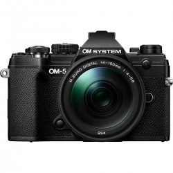 OM SYSTEM OM-5 M.Zuiko Digital ED 14-150mm f/4-5.6 II Zwart | Foto-Groep