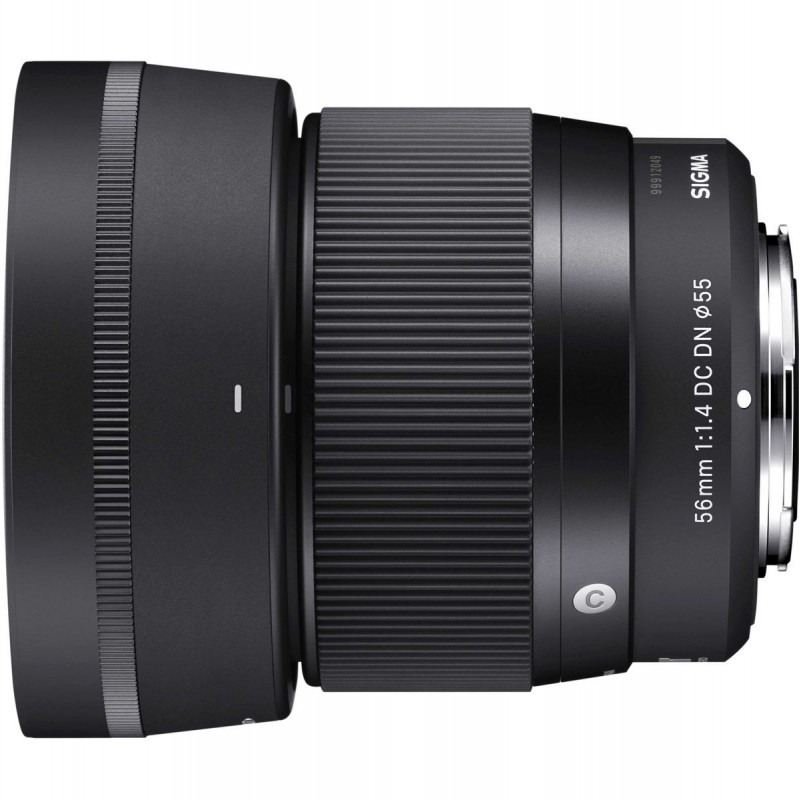 "Sigma 56mm f/1.4 DC DN (C) L-Mount - Foto-Groep" "Sigma 56mm f/1.4 DC DN (C) L-Mount - Foto-Groep"