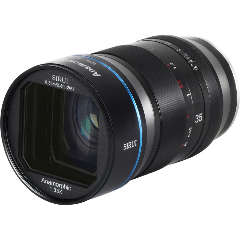 Sirui 35mm f/1.8 1.33x Super35 Anamorphic Lens (Canon RF) - Foto-Groep Sirui 35mm f/1.8 1.33x Super35 Anamorphic Lens (Canon RF) - Foto-Groep