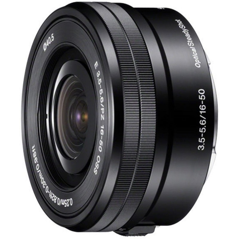 Sony E PZ 16-50mm f/3.5-5.6 OSS Zwart - Sony Lens | Foto-Groep