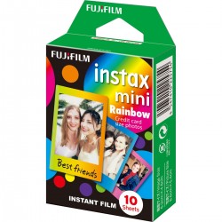 Fuji Instax Mini Colorfilm Rainbow - Enkel pak | Foto-Groep.nl