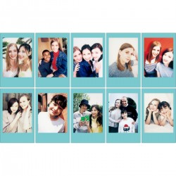 Fuji Instax Mini Colorfilm Blue Frame - Enkel pak