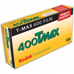 Kodak T-Max TMY 400 120 5P - Hoge kwaliteit zwart-wit film