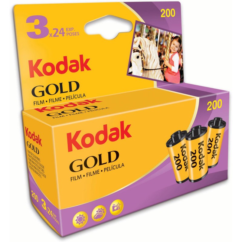 Kodak Gold 200 GB 135-24 3P filmrol - Foto-Groep.nl