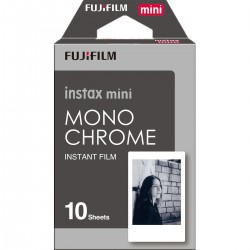Fuji Instax Mini Colorfilm Monochrome - Enkel pak