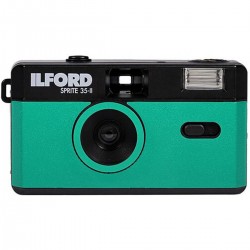 Ilford Camera Sprite 35-II Black And Teal - Foto-Groep.nl