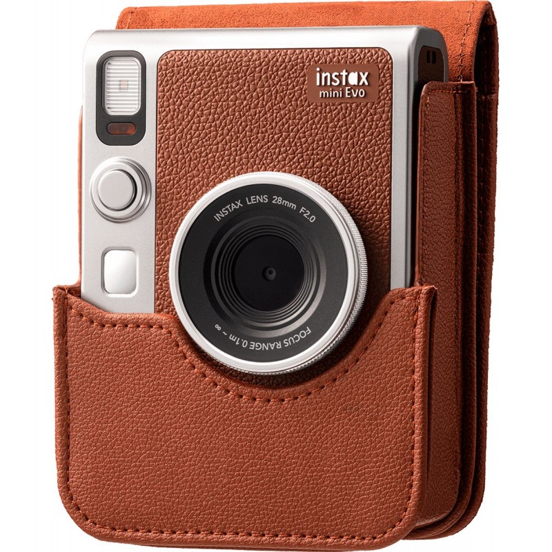 Fuji Instax EVO Camera Case - Brown | Foto-Groep.nl