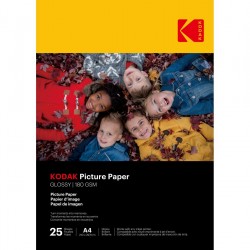 Kodak 25 Vellen Fotopapier Glans A4 - 180G/M² | Foto-Groep.nl