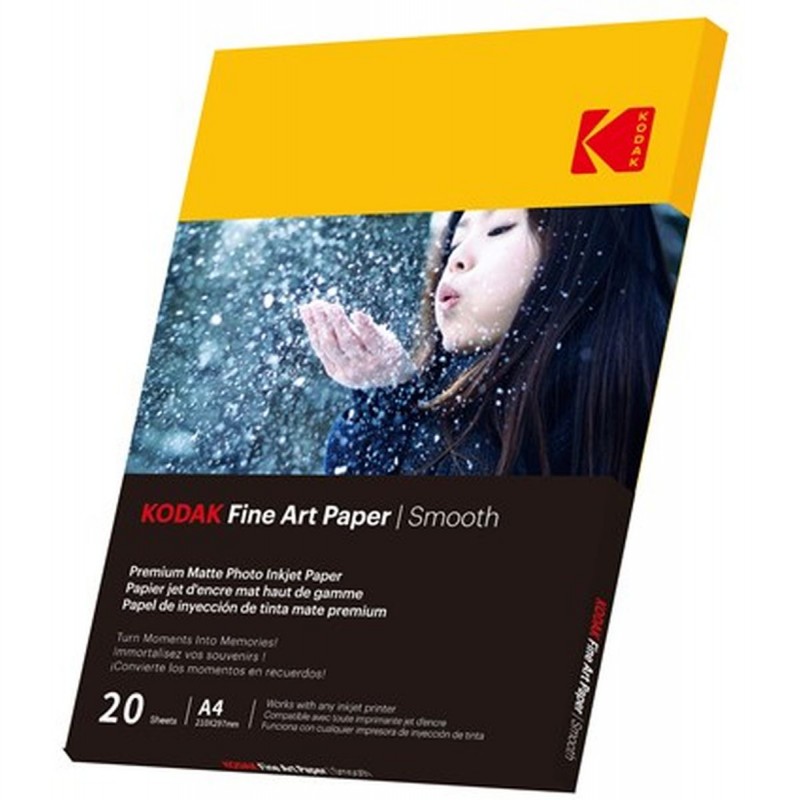 Kodak 230G/M² Mat Fotopapier A4 - 20 Vellen