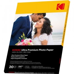 Kodak 20 Vel 280G/M² Premium Fotopapier Hoog Glans (13x18) - Foto-Groep.nl