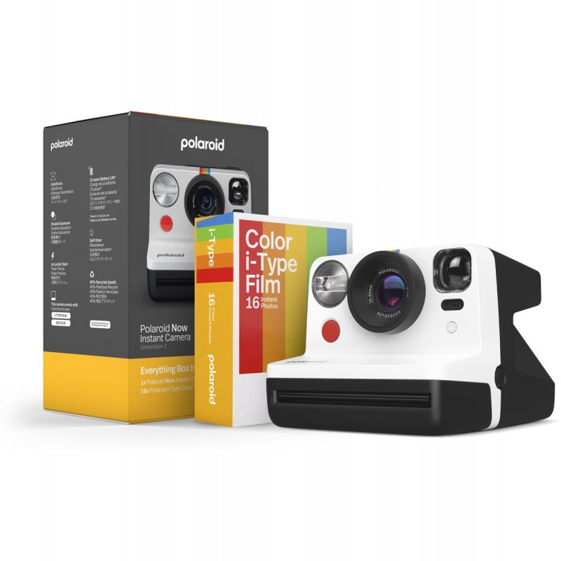 Polaroid EB Now Generation 2 Black &amp; White | Foto-Groep