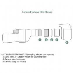 Kowa Adapter TSN-AR30 For DA1/DA10 - Foto-Groep.nl