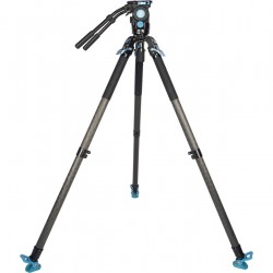 Sirui Video Tripod SVT75 Pro w/ SVH15 Fluid Head