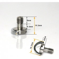Natuurlijk! Hier is een pakkende en SEO-geoptimaliseerde meta-titel:

"838 Quick Release Camera Fixing Screw 1/4 inch - Must-Hav