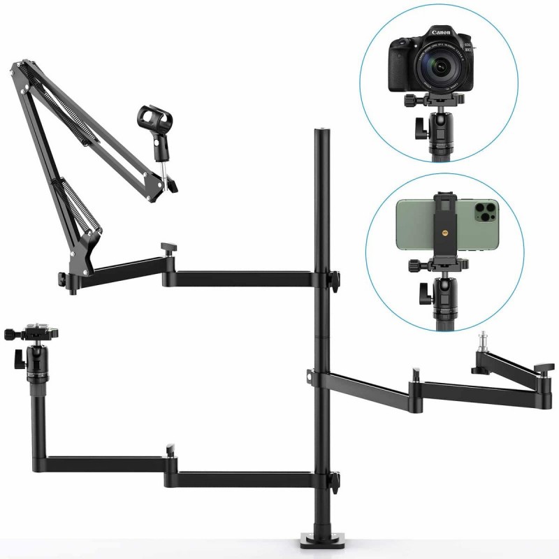 Ulanzi Broadcast Desktop Stand w/ 3 Armen