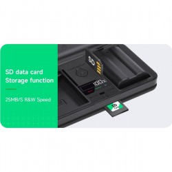 Mcoplus Duocharger USB EN-EL15C SD