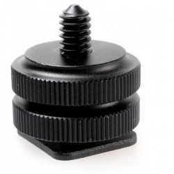 Caruba Hot Shoe Adapter - Universal For 1/4" Male